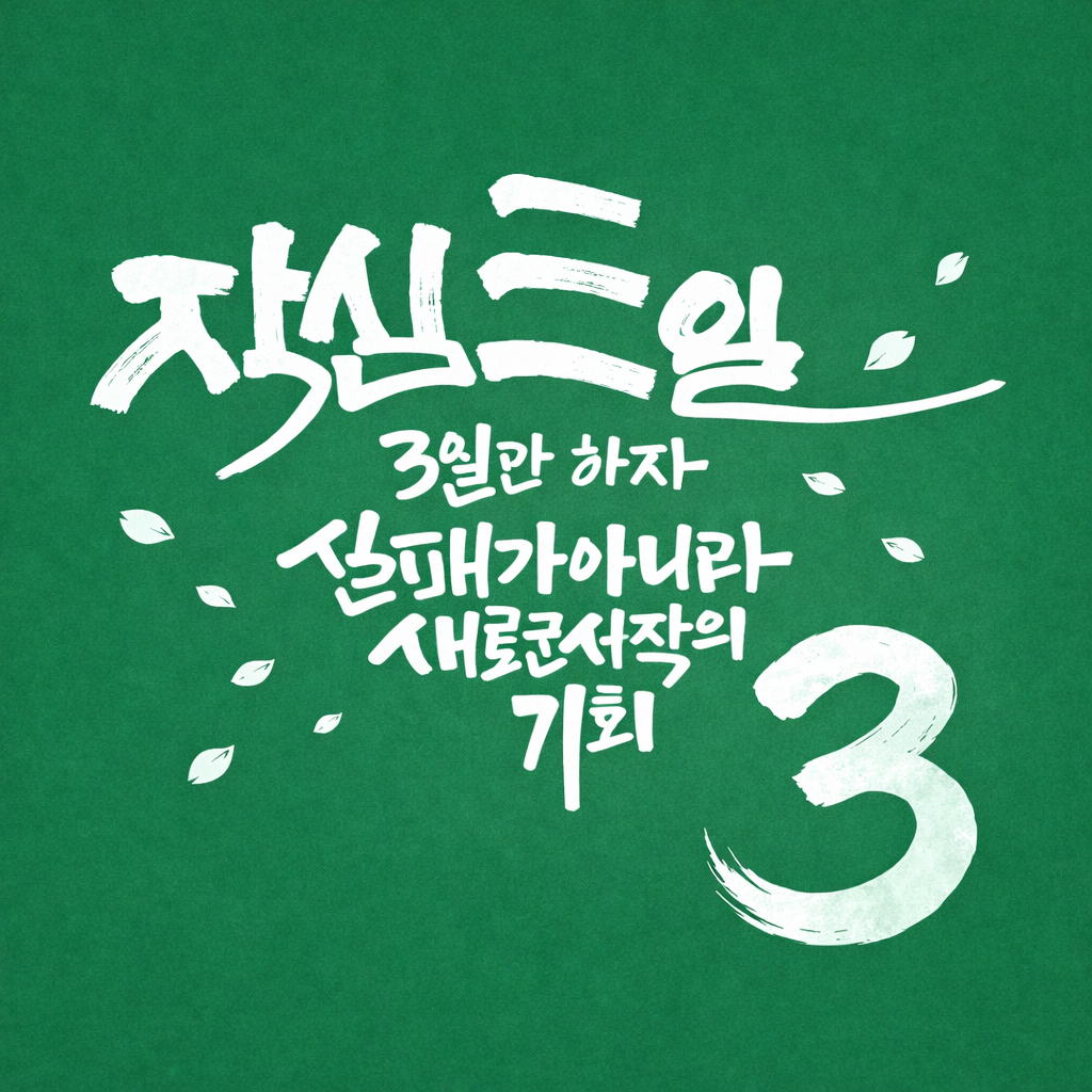 작심삼일